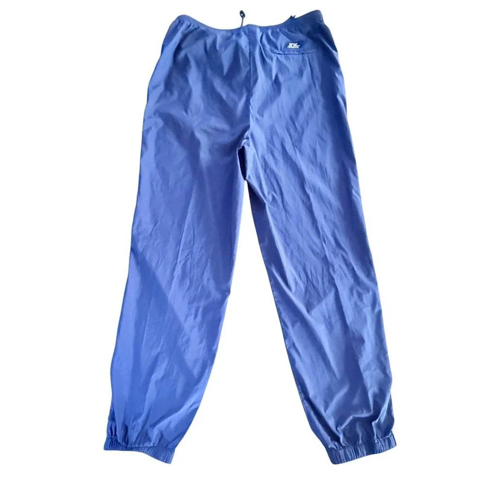 Ralph Lauren Windbreaker Tracksuit Jacket Pant 90s Jogger Set Petite Blue Yellow